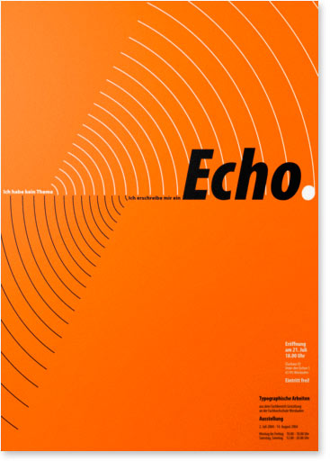 Plakat Echo